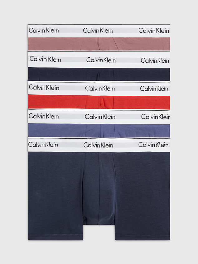  pom rd 5-pack boxers - modern cotton voor heren - calvin klein