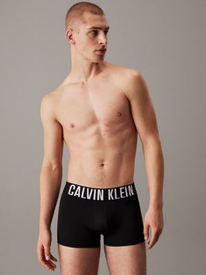 lot de 3 boxers - intense power micro b- misty gr pour hommes calvin klein