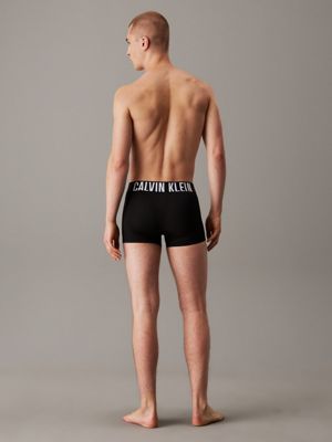 lot de 3 boxers - intense power micro b- misty gr pour hommes calvin klein