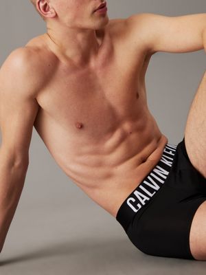lot de 3 boxers - intense power micro b- misty gr pour hommes calvin klein