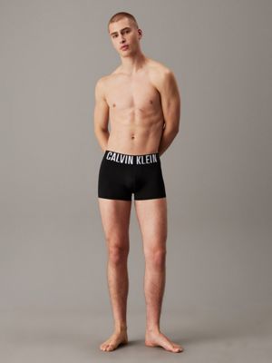 lot de 3 boxers - intense power micro b- misty gr pour hommes calvin klein