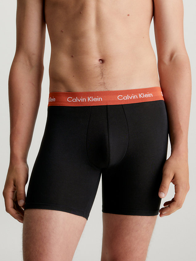  gry ht 5-pack boxers lang - cotton stretch voor heren - calvin klein