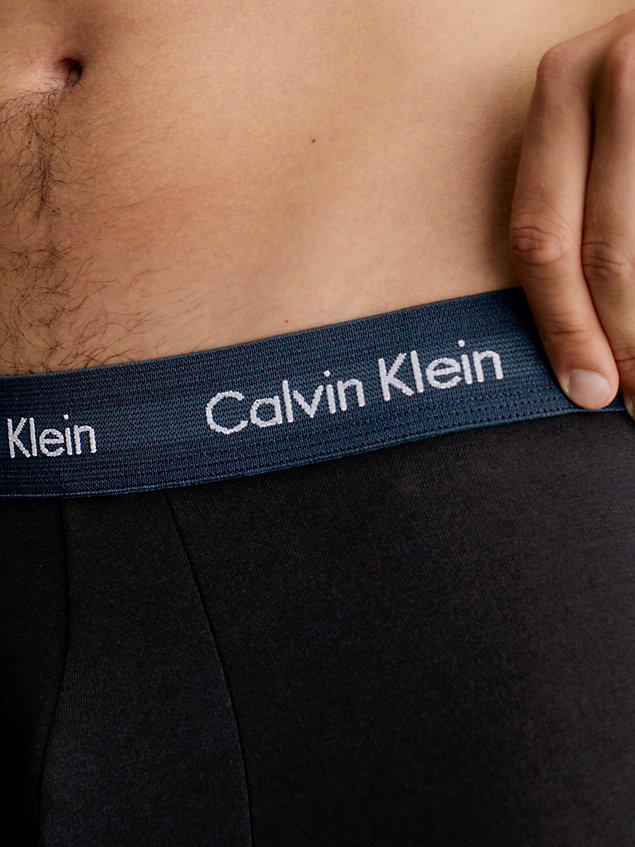  gry ht 5-pack boxers lang - cotton stretch voor heren - calvin klein