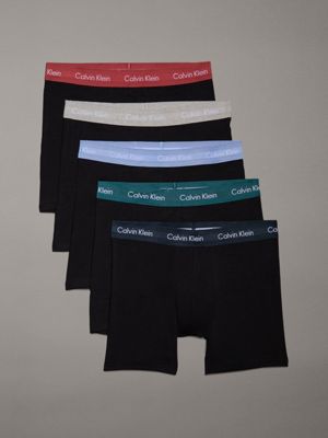  gry h 5 pack boxer briefs - cotton stretch for men calvin klein