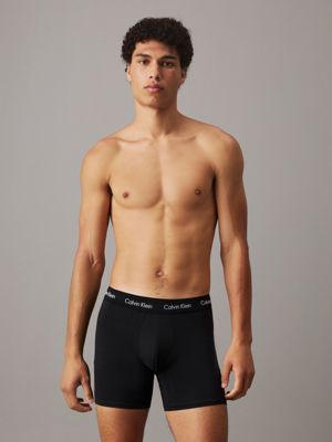 blk 5er-pack boxershorts – cotton stretch für herren - calvin klein