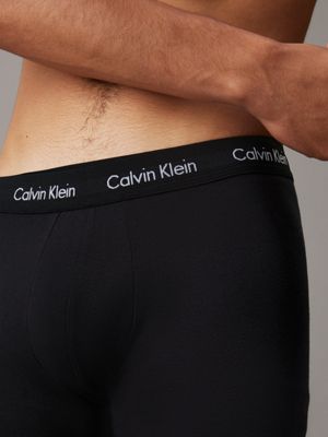 blk 5 pack boxer briefs - cotton stretch for men calvin klein