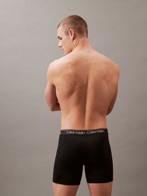 black boxer briefs - micro stretch cooling for men calvin klein