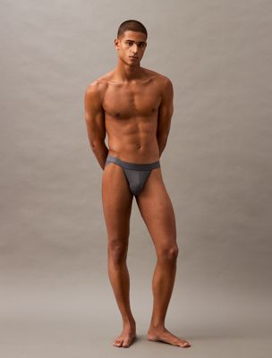 grey jock strap - ck sculpt for men calvin klein