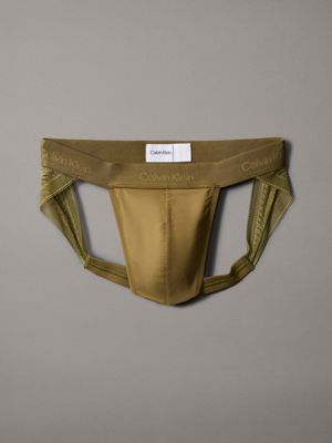 green jock strap - micro lace for men calvin klein