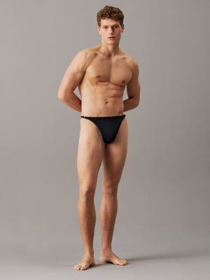 black micro thong - ck sculpt for men calvin klein