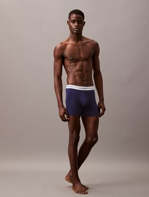 new navy 3 pack boxer briefs - modern air for men calvin klein