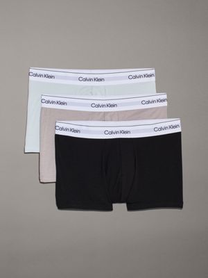  plein air 3 pack trunks - modern cotton for men calvin klein