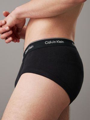 black 3 pack briefs - cotton classics for men calvin klein