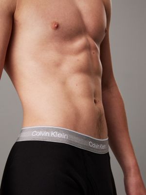 b- glacier 3 pack trunks - 100% cotton for men calvin klein