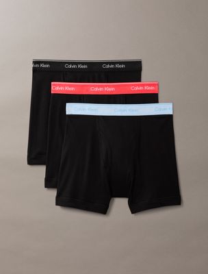 lot de 3 boxers - cotton classics pink pour hommes calvin klein