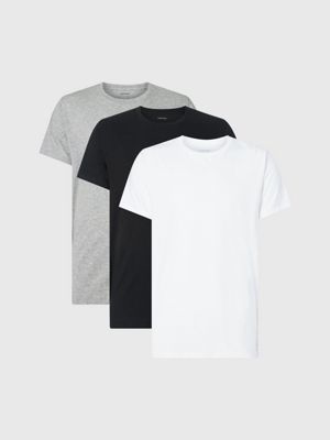 ENNOY 3PACK T-SHIRTS (WHT/BLK/GRY)-