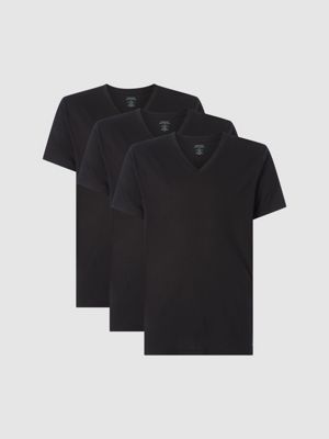 calvin klein v neck t shirts 3 pack