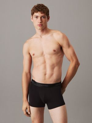 black trunks - modern cotton for men calvin klein