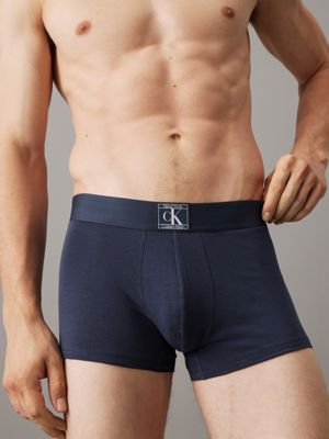 ink w/ troposhere logo trunks - ck established for men calvin klein