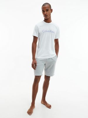 Lounge Logo T Shirt Comfort Cotton Calvin Klein 000nm1129eoy3