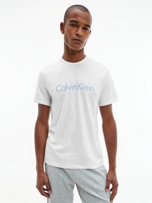 Lounge Logo T Shirt Comfort Cotton Calvin Klein 000nm1129eoy3