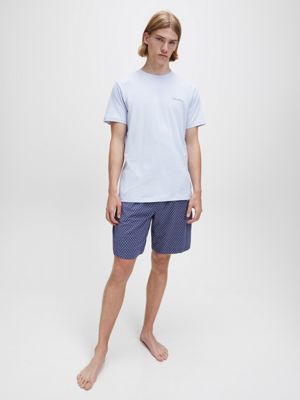 calvin klein mens short pyjamas