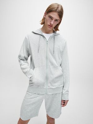 calvin klein zip up hoodie