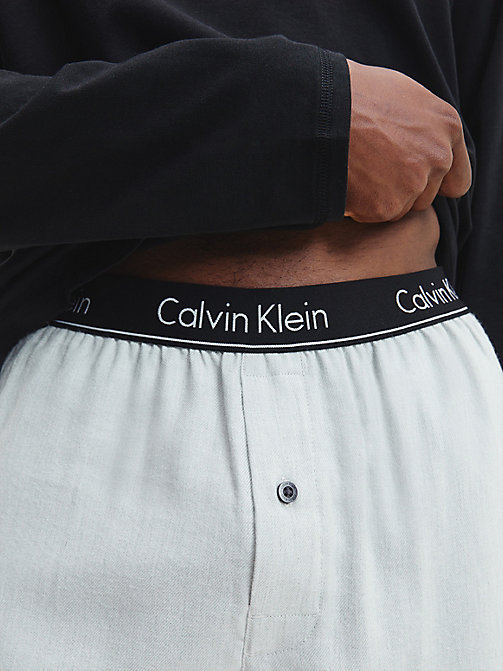 Marque  Calvin KleinCalvin Klein Col Rond S/S Haut de Pijama Homme 