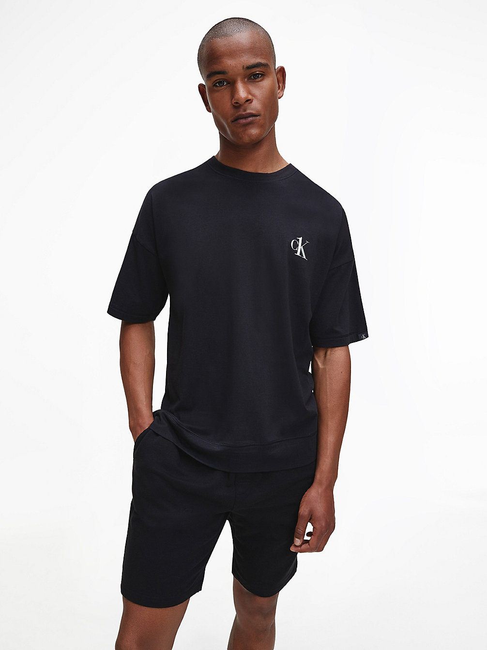 BLACK Lounge-T-Shirt - CK One undefined heren Calvin Klein