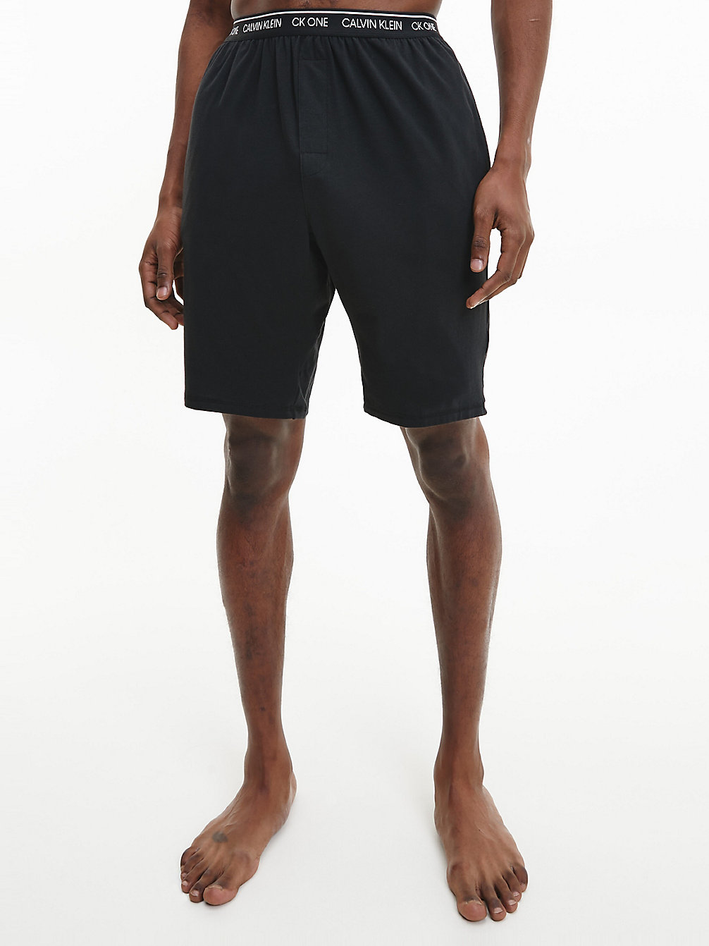 BLACK Lounge Shorts - CK One undefined men Calvin Klein