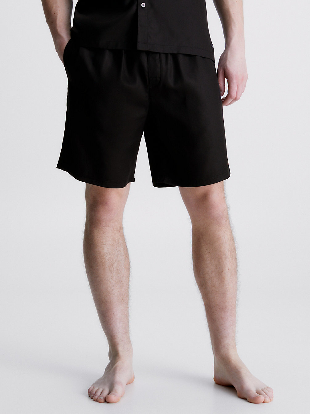 BLACK Pyjama Shorts undefined men Calvin Klein