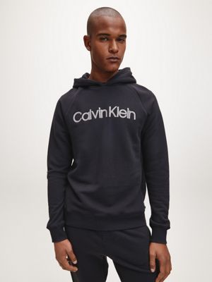 calvin klein hoodie mens black
