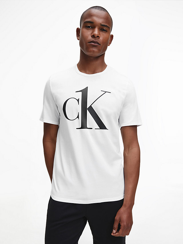 White Lounge T-Shirt - CK One undefined men Calvin Klein