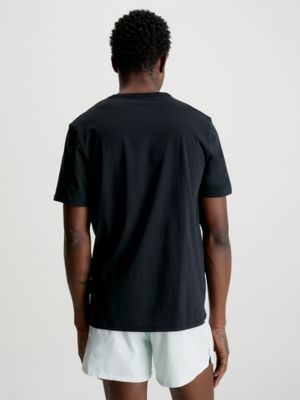 BLACK W/ SIGNATURE BLUE Lounge-T-Shirt - Intense Power für Herren CALVIN KLEIN