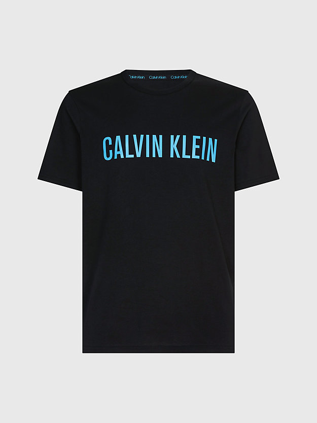 BLACK W/ SIGNATURE BLUE Lounge-T-Shirt - Intense Power für Herren CALVIN KLEIN