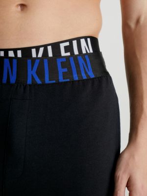 BLACK W/ SIGNATURE BLUE Lounge Joggers - Intense Power for men CALVIN KLEIN