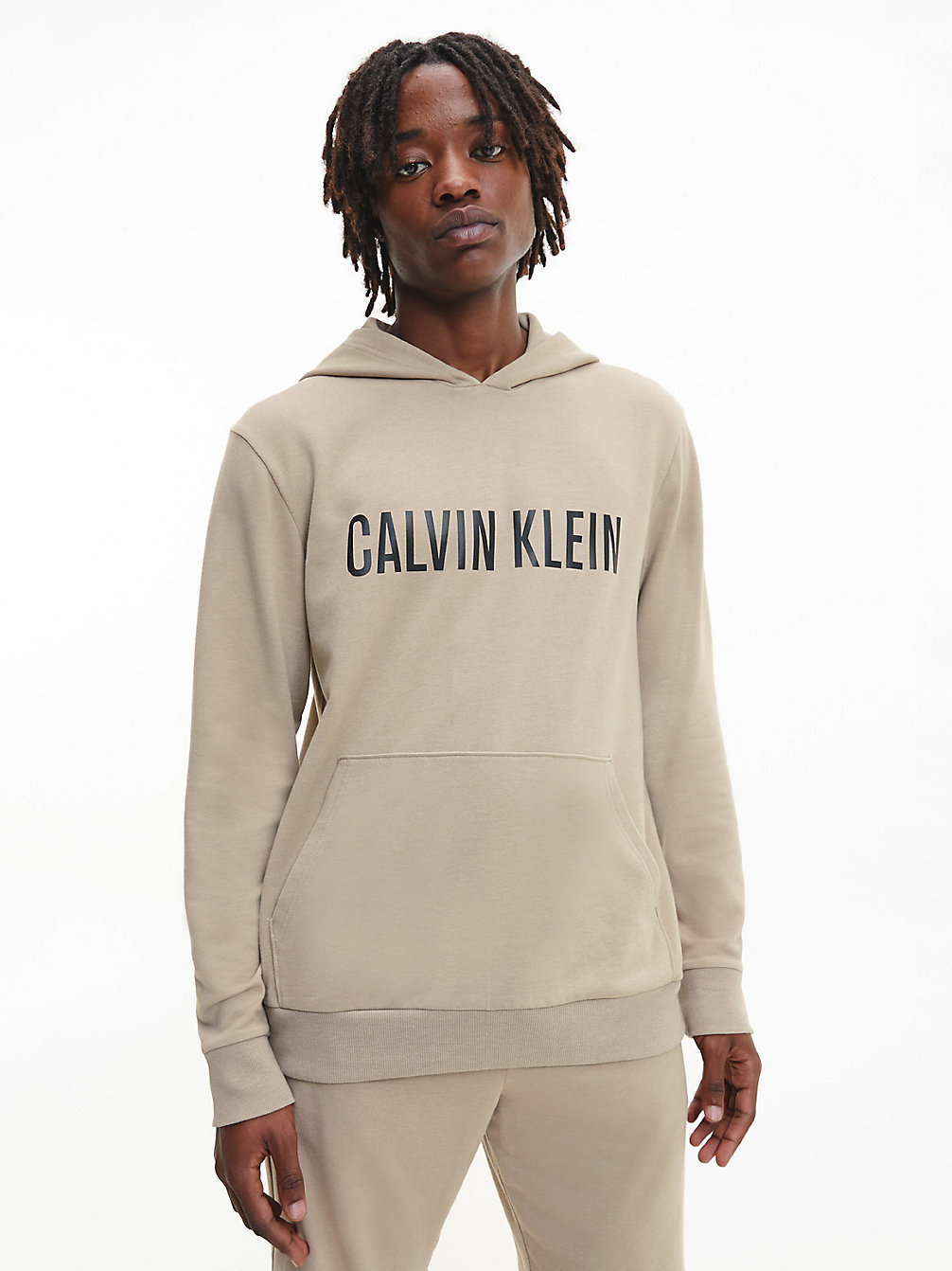 WINTER LINEN Lounge Hoodie - Intense Power undefined men Calvin Klein
