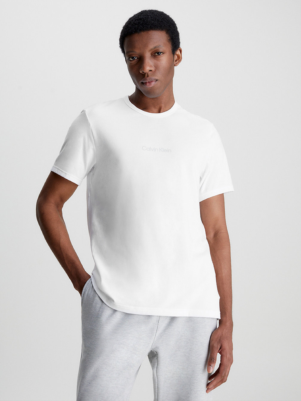 WHITE > Lounge-T-Shirt - Modern Structure > undefined men - Calvin Klein