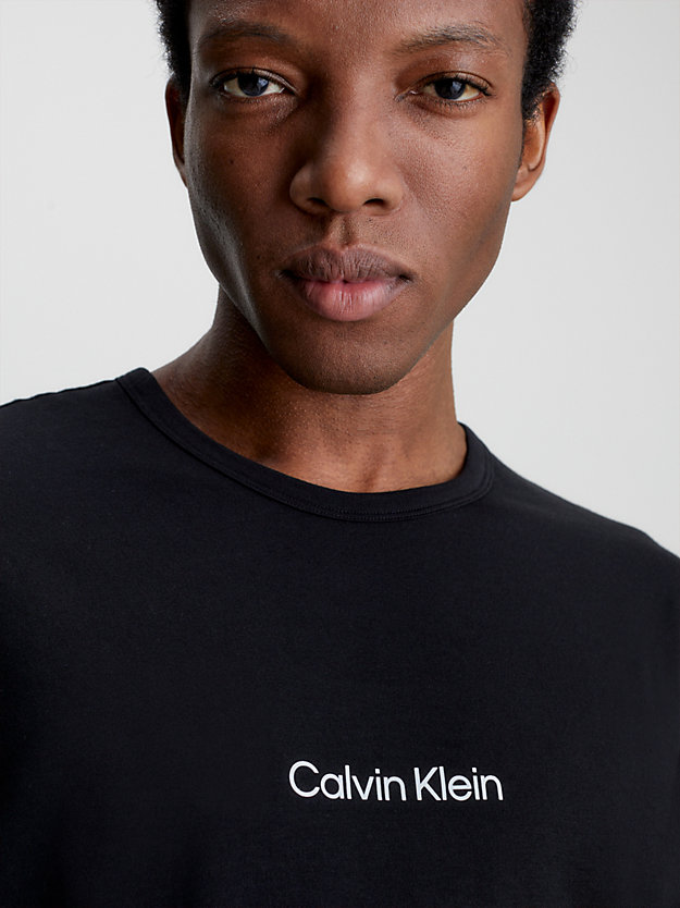 BLACK Camiseta de estar por casa - Modern Structure de hombre CALVIN KLEIN
