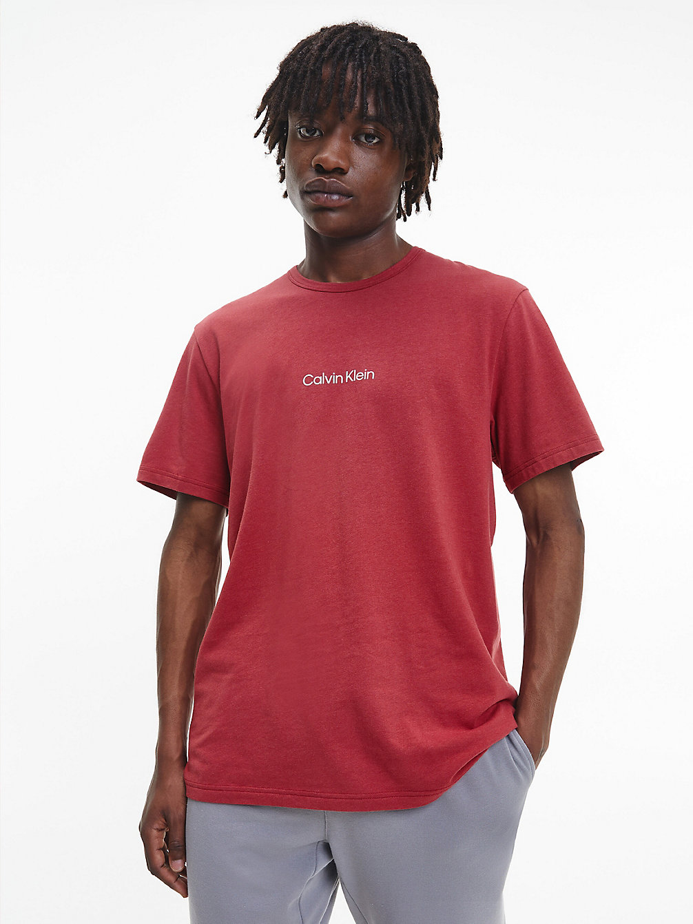 RED CARPET Lounge T-Shirt - Modern Structure undefined heren Calvin Klein