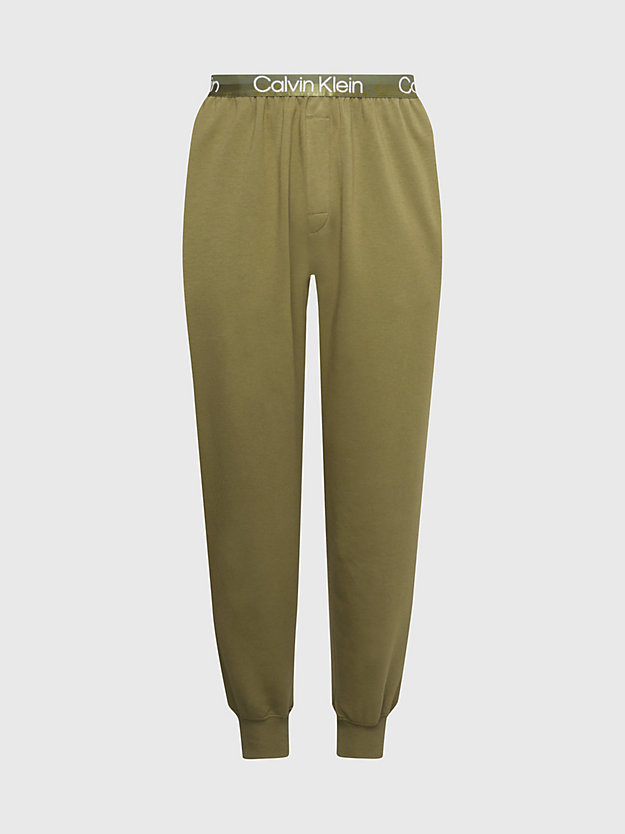olive branch lounge joggers - modern structure for men calvin klein