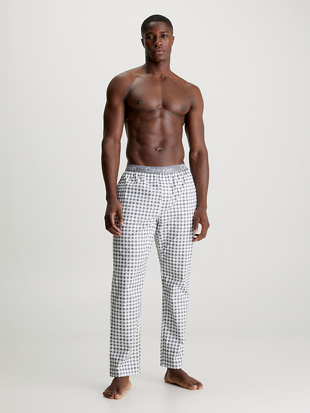 grey pyjamabroek - modern structure voor heren - calvin klein