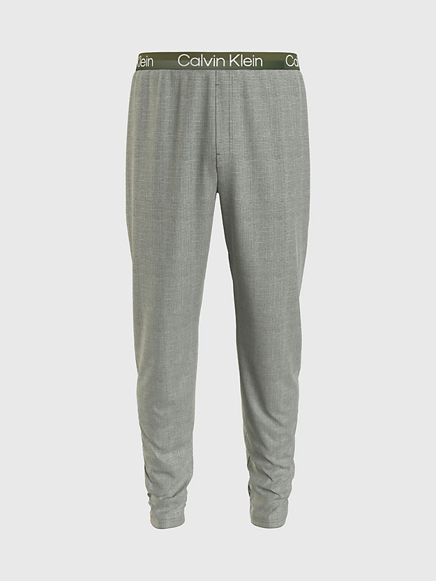 olive branch chambray pyjama pants - modern structure for men calvin klein