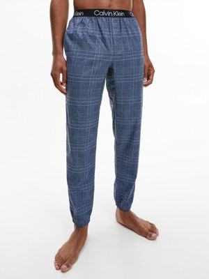 Calvin Klein Modern Cotton Stretch Plaid Woven Pyjama Bottoms