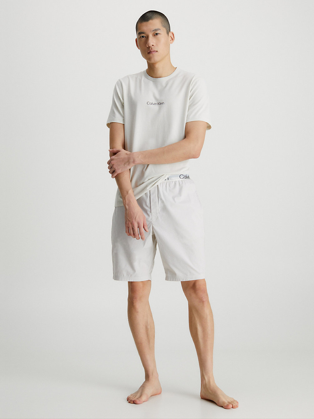 SVR BIRCH TOP, SVR BIRCH_CHMBRY BTM Pyjama Met Short - Modern Structure undefined heren Calvin Klein