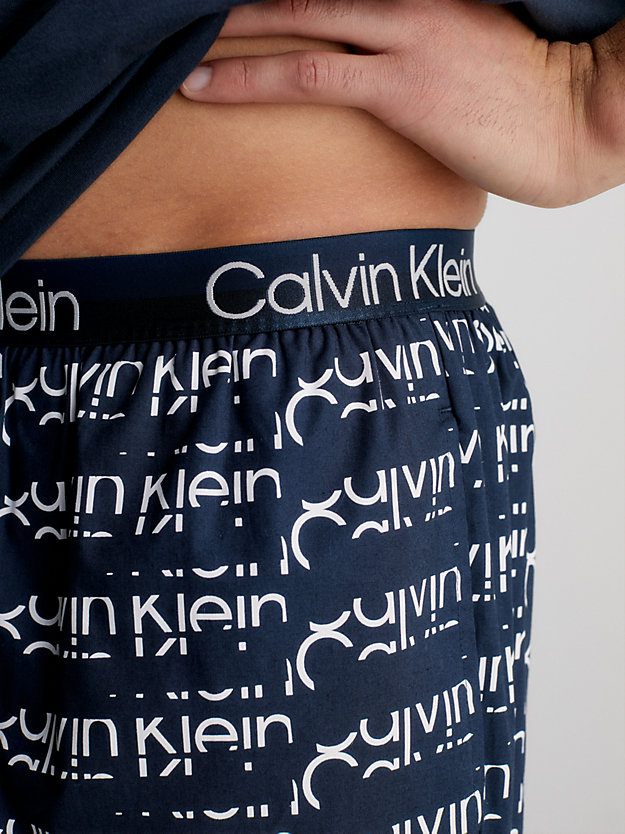 bl bry tp spodnie od piżamy - modern structure dla mężczyźni - calvin klein