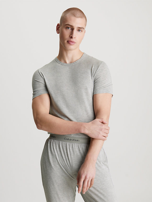 grey pyjama-top - ultra soft modern für herren - calvin klein