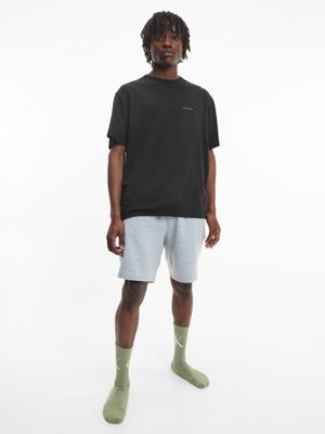 black lounge t-shirt - modern cotton for men calvin klein