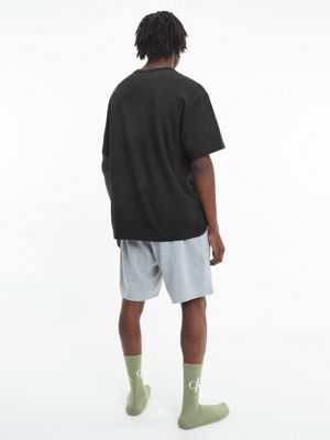 black lounge t-shirt - modern cotton for men calvin klein