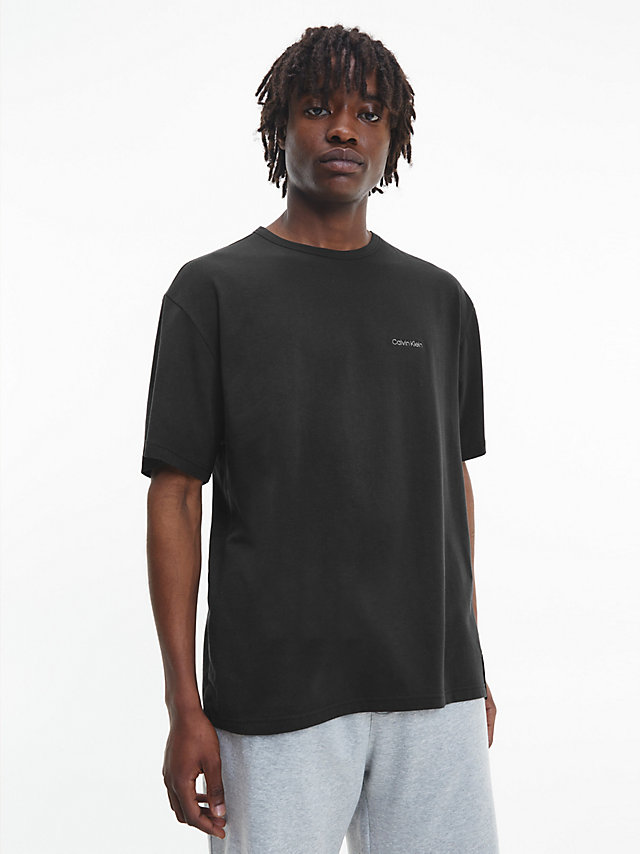 Black > Lounge-T-Shirt - Modern Cotton > undefined Herren - Calvin Klein